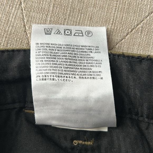 Volcom Moss Green Chinos So Chickie Highrise Pants Sz 27 - Picture 9 of 10